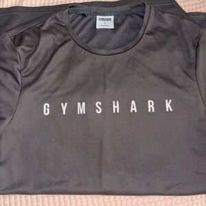 Mens Gymshark Charcoal Tee